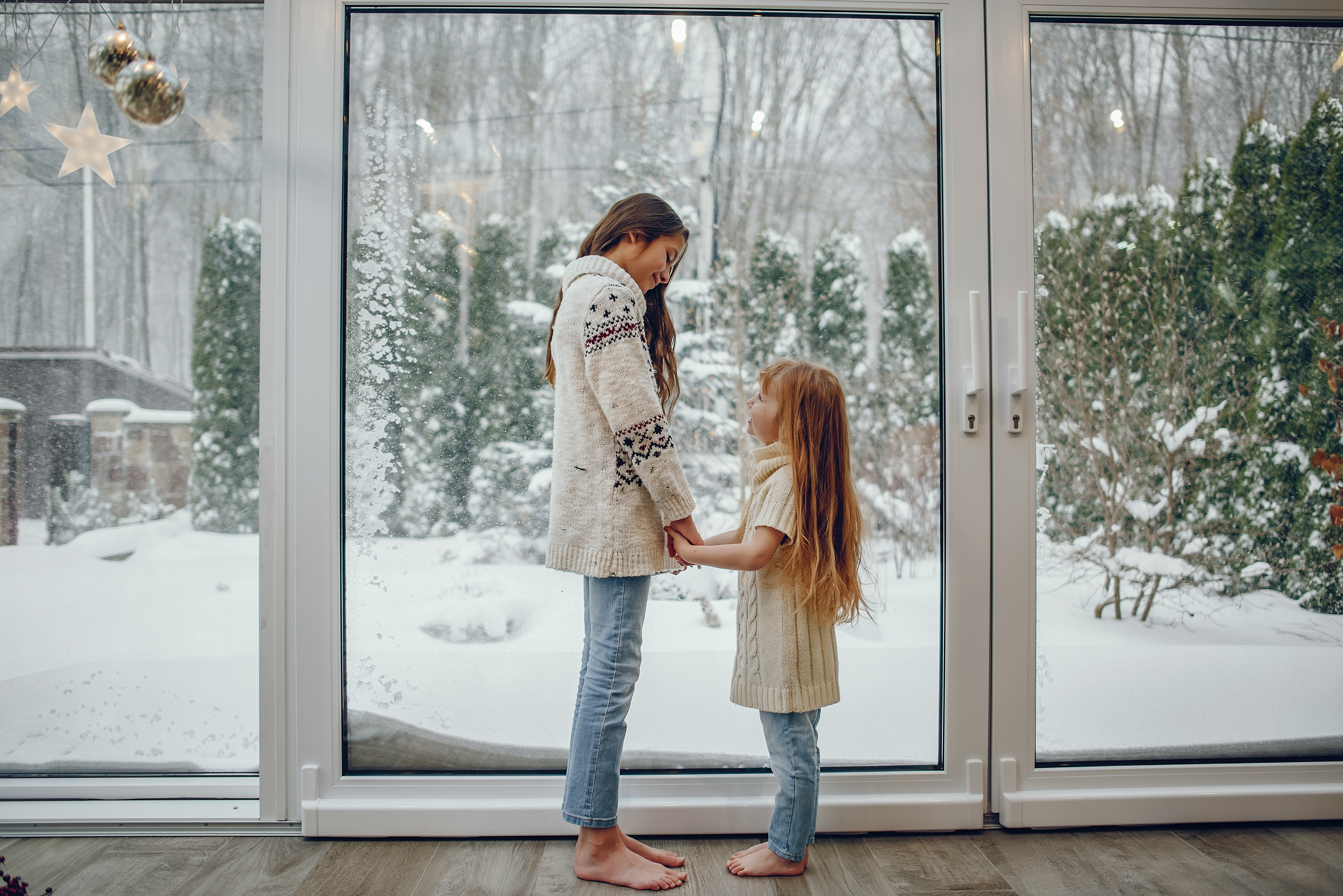 family-spending-time-home-christmas-decorations